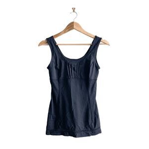 Lululemon Athletica Womens Activewear Elevate Tank Tops Stretch Black Size 4